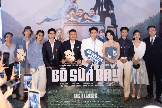 'Bò sữa bay': Làn gió lạ cho điện ảnh Việt 2026?